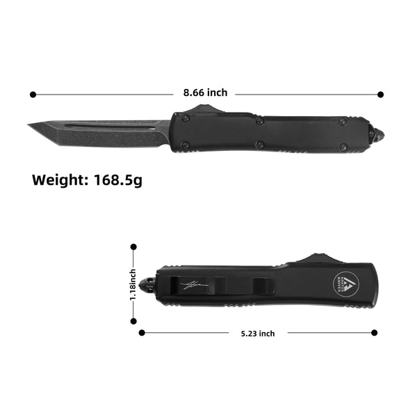 OTF SIG SERIES LARGE - BLACK - TANTO