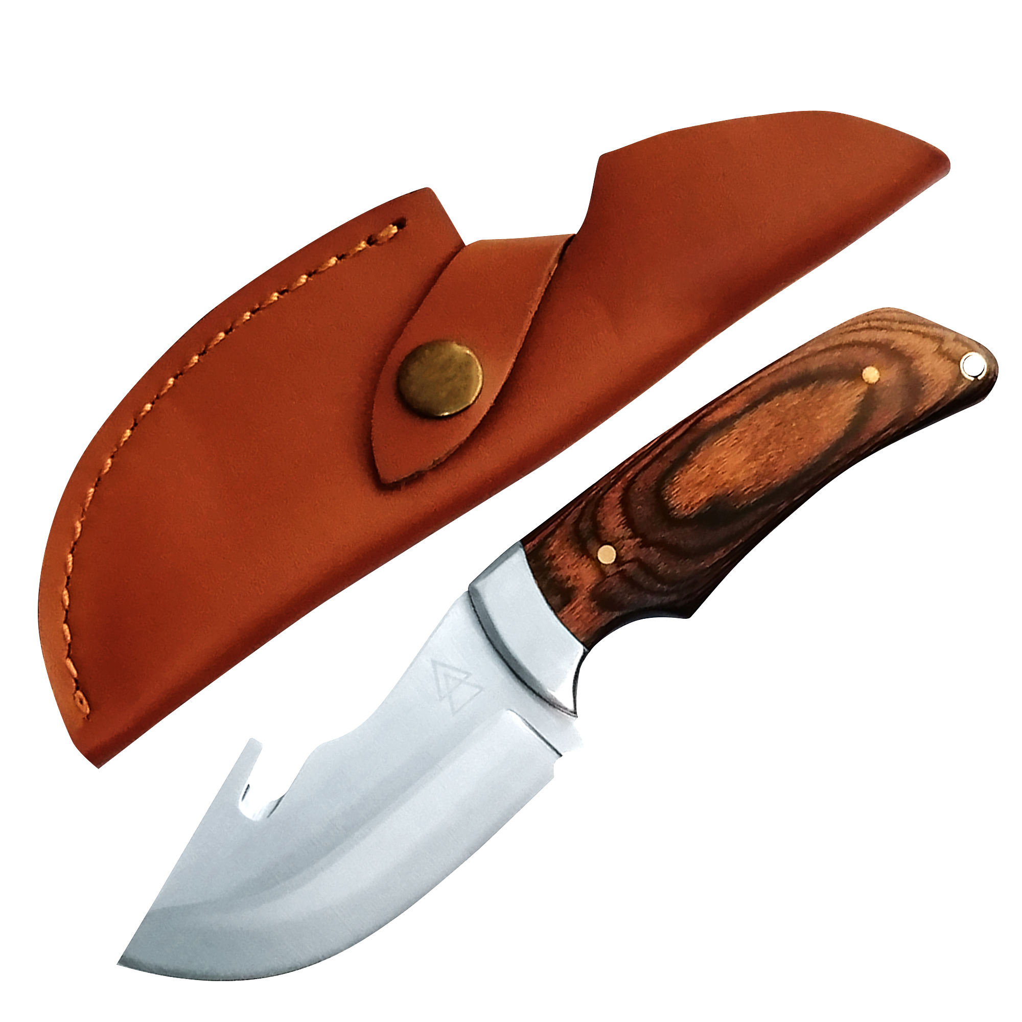 Kratos ZFS3 Gut Hook Hunting Knife, Skinning Blade, Bushcraft, Boning, &  Camping
