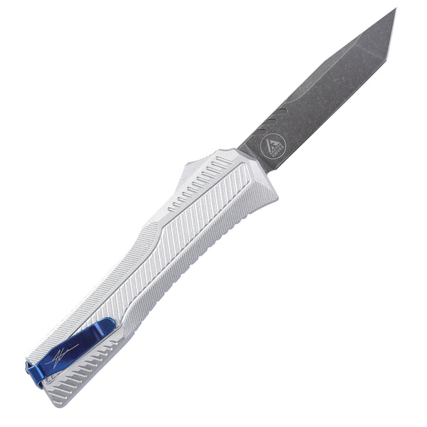 KRAKEN OTF KNIFE - TANTO - SILVER