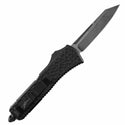 GREEN GLOW CARBON OTF KNIFE - REVERSE TANTO