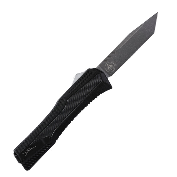 KRAKEN OTF KNIFE - TANTO - BLACK