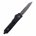 HIGH PERFORMANCE OTF KNIFE - BLACK - REVERSE TANTO