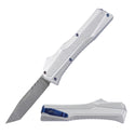 KRAKEN OTF KNIFE - TANTO - SILVER