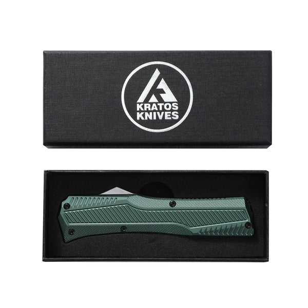 KRAKEN OTF KNIFE - TANTO - GREEN