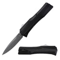 KRAKEN OTF KNIFE - DROP POINT - BLACK