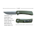 Mini Forrest Trekker Folding Knife