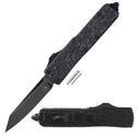 High Performance - Glow Carbon - Kryptonite OTF Knife - Reverse Tanto