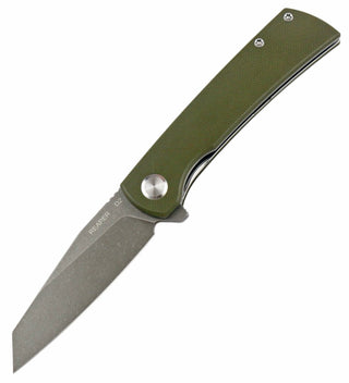 Reaper - Folding Pocket Knife - Reverse Tanto - Green