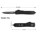 LARGE HIGH PERFORMANCE OTF - BLACK - DAGGER