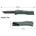KRAKEN OTF KNIFE - TANTO - GREEN