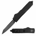 HIGH PERFORMANCE OTF KNIFE - BLACK - REVERSE TANTO