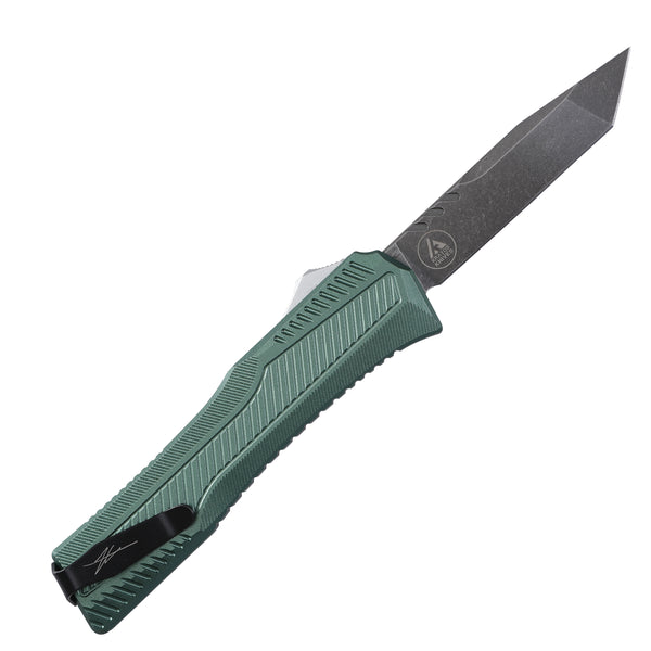 KRAKEN OTF KNIFE - TANTO - GREEN