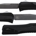KRAKEN OTF KNIFE - TANTO - BLACK