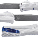 KRAKEN OTF KNIFE - TANTO - SILVER