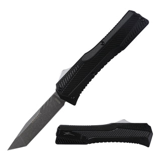 KRAKEN OTF KNIFE - TANTO - BLACK