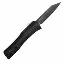 KRAKEN OTF KNIFE - BLACK - REVERSE TANTO