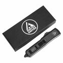 SIG SERIES OTF KNIFE - BLACK - REVERSE TANTO