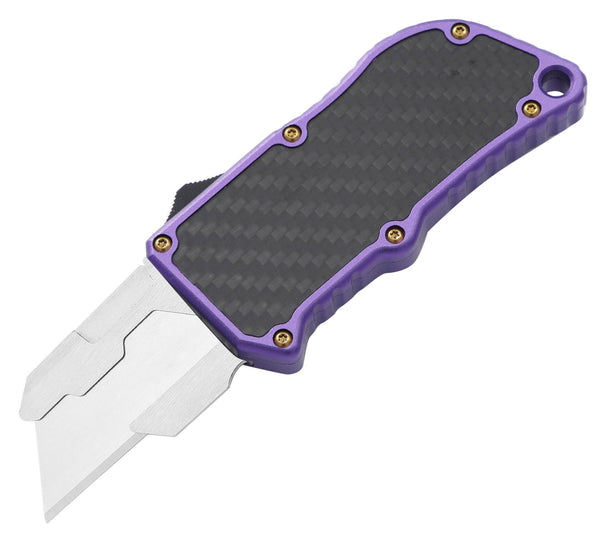 OTF BOX CUTTER - PURPLE & GOLD