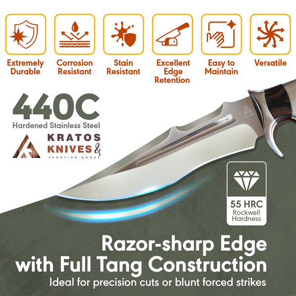 kratos ZF11 Bowie Knife