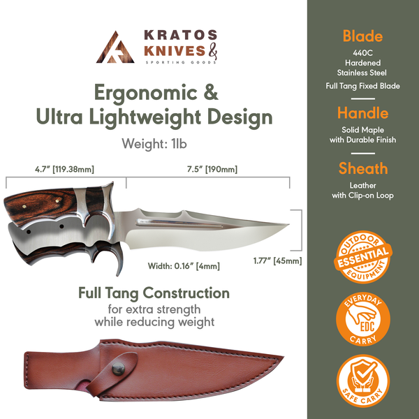 kratos ZF11 Bowie Knife