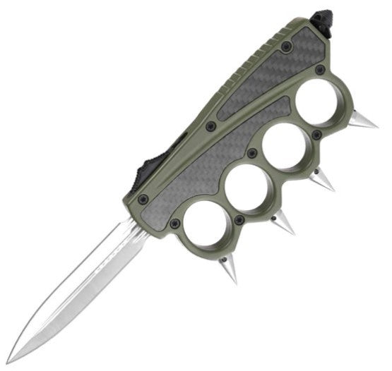 OTF AUTOMATIC KNIFE & KNUCKLE GAURD