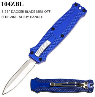 MINI BLUE OTF AUTOMATIC KNIFE