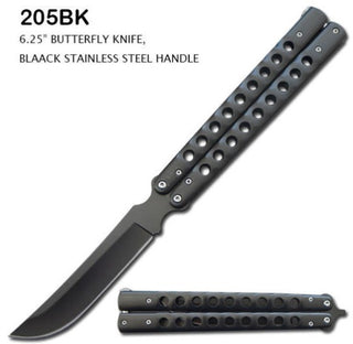 BUTTERFLY KNIFE CHARCOAL BLACK